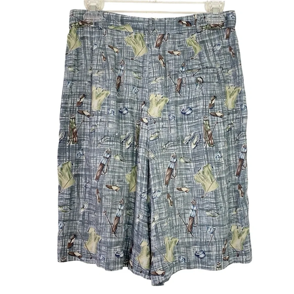 Vintage 80s 90s Golf Shorts Womens Size Small Alexa Stirling Made In USA